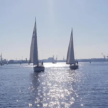 Urlaub Im Herzen Wismars 2og Sued 아파트 *